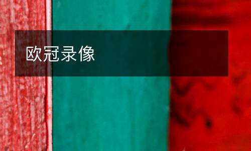 欧冠录像